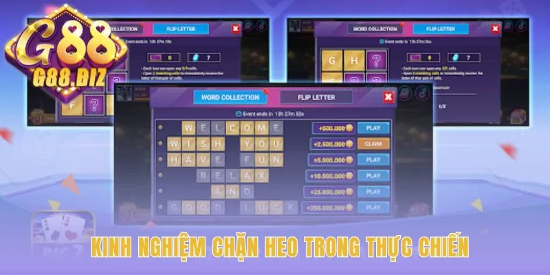 Kinh nghiệm Big2 Thông Đồng là quan sát và chọn thời điểm